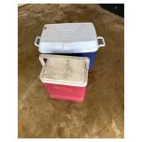 Assorted coolers