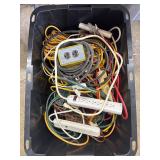 Assorted extension cords
