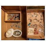 Assorted earrings and pendants