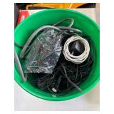 Assorted chargers and cords