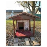 Dog house- solar powered