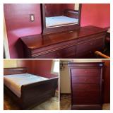 3 piece Bedroom set with mattress