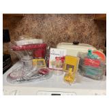 Electric skillet, electric mandoline