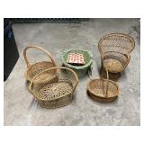Assorted baskets