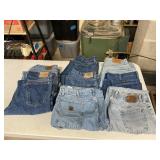 8 pairs Assorted jeans 40x30