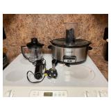 Kitchen crockpot and ninja