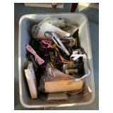 Assorted dog leads and collars