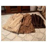 Vtg fur jackets