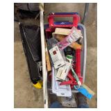 Assorted paint supplies