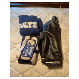 Colts Jacket and memorabilia