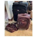 Assorted luggage