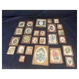 Assorted vintage frames