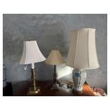 Assorted Lamps