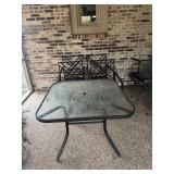 Outdoor table and chairs