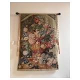 Vintage floralTapestry