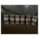 Vintage Coca-Cola glasses