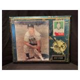 Duke Snider Baseball signed photo, BB Card