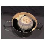 Vintage Fur Hat, Hand Muff