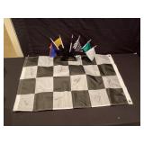 Racing memorabilia- signed flags
