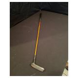 Vintage wood handle golf putter