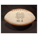 Notre Dame signed football