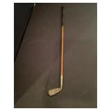 Vintage wood handle golf putter