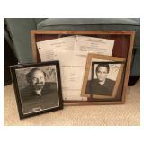 Signed Rob Reiner Photo and Tony Danza Collage