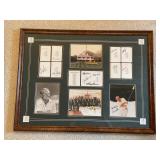 Masters champion, autograph collage