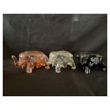 Glass Elephants