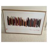 Framed Frank Lloyd Wright print