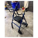 Rolling walker and wheel chair