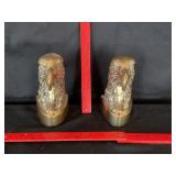 Eagle brass Book ends