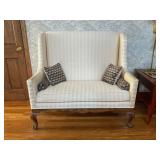 Chippendale style High back Settee
