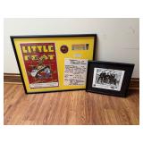 Little feat Signed memorabilia, 1999