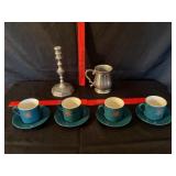 Silver plated serving ware