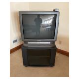Panasonic VHS & DVD TV with stand