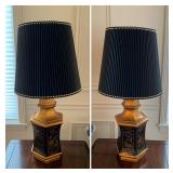 Pair of gorgeous mid-century lamps
