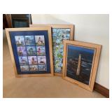 High end frames with puzzles