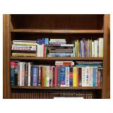 Historical books, golf books, music books