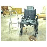 Wheel chair and walker