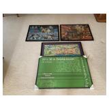 Framed puzzles and  frame
