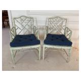 Pair of Bamboo chairs
