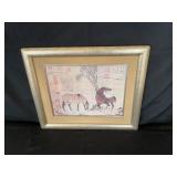 Chinese-Three Horse picture