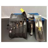 Rollup Tool Set, Gloves, Screwdriver, Hex Key Set