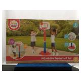 Play day, 5 piece age 3+ adjustable Basketball set