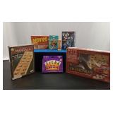 6 new in box games. Dominos and more