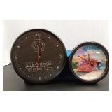 Train Theme Wall Clock and Wooden Wall Clock