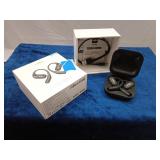 Black SHOZK Openfit earbuds