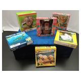 6 Puzzle Bug 100 piece animal themed puzzles