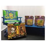 Ninja Turtle Tots, 2 Turtle figurines a Turtle...